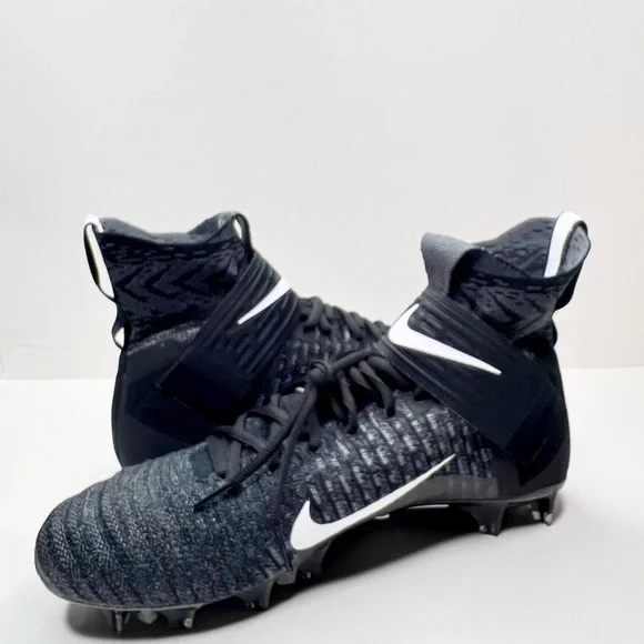Nike Alpha Menace Elite 2 Men's Football Cleat in Black/Gray Size 11 - Picture 8 of 11